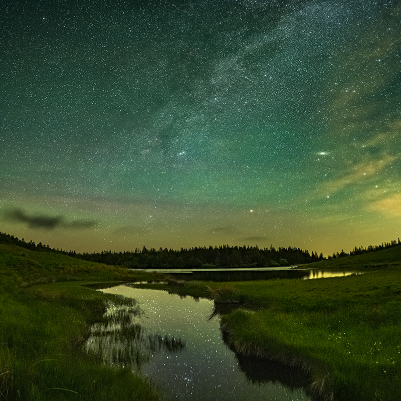 airglow aux Pises